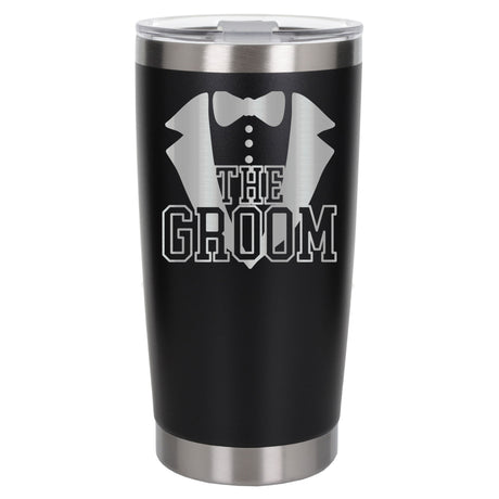 Black Thermal Metal Coffee Cup