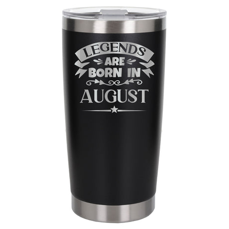 Black Thermal Metal Coffee Cup