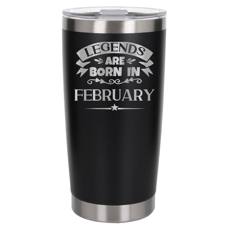 Black Thermal Metal Coffee Cup
