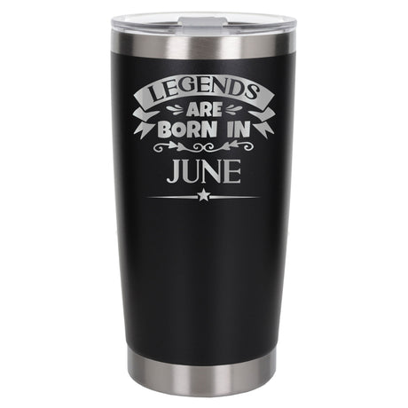 Black Thermal Metal Coffee Cup