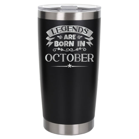 Black Thermal Metal Coffee Cup