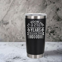 Black Thermal Metal Coffee Cup