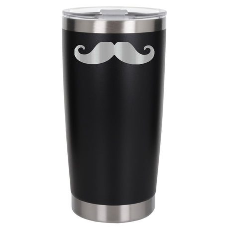 Black Thermal Metal Coffee Cup