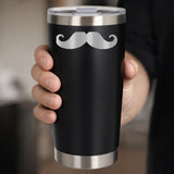 Black Thermal Metal Coffee Cup