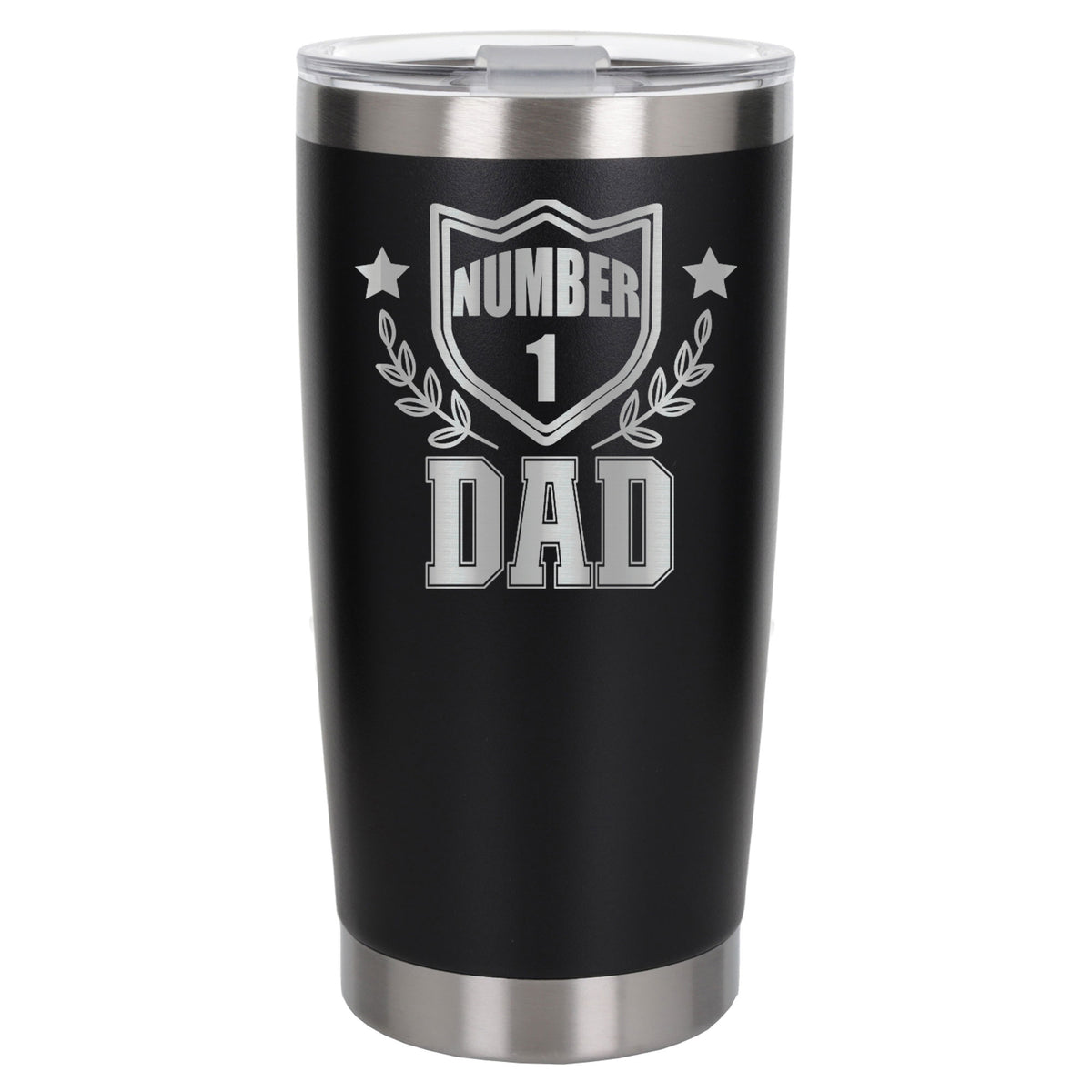 Black Thermal Metal Coffee Cup