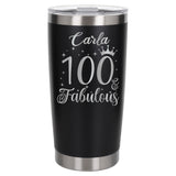 Black Thermal Metal Coffee Cup