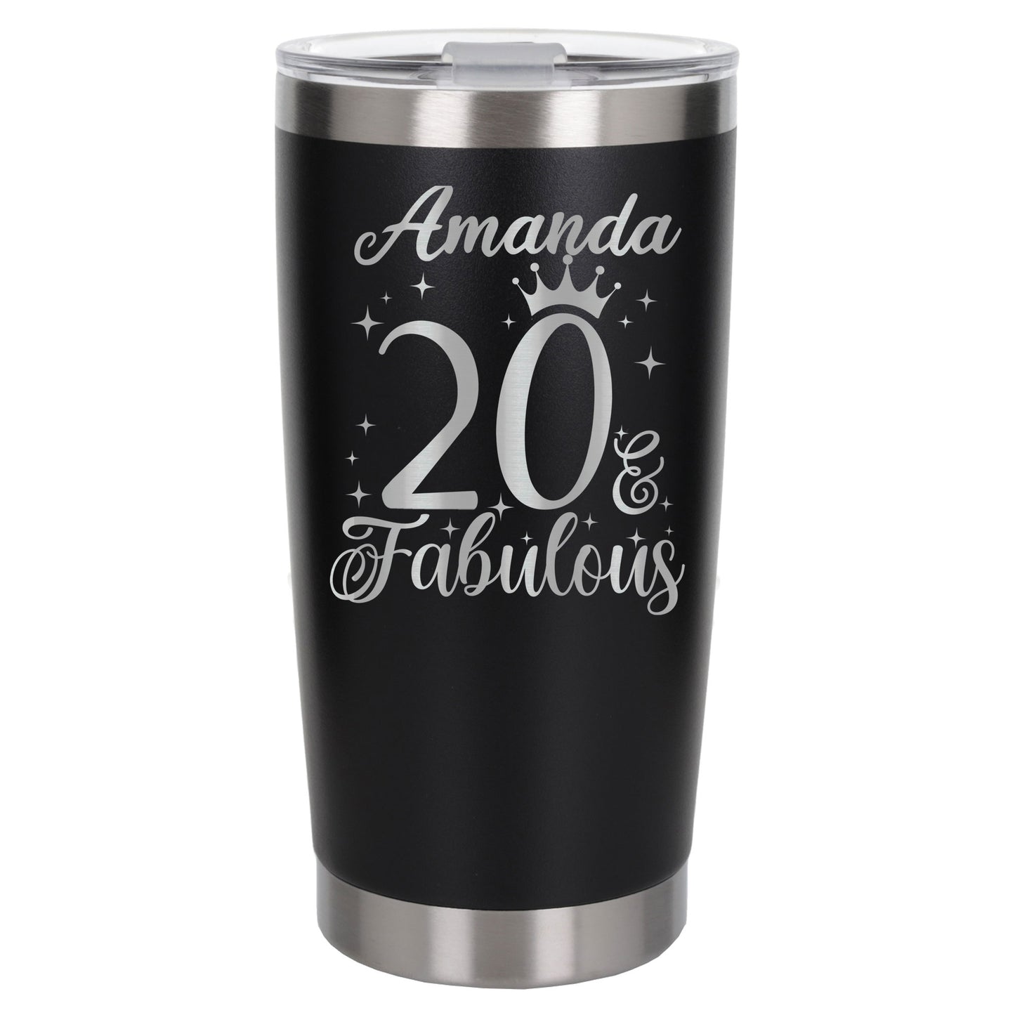 Black Thermal Metal Coffee Cup