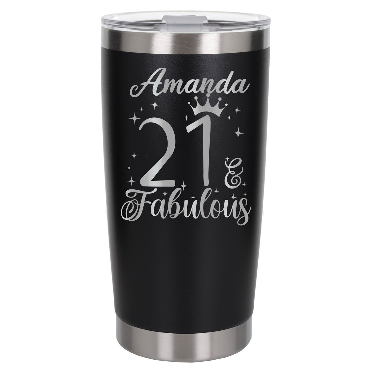 Black Thermal Metal Coffee Cup