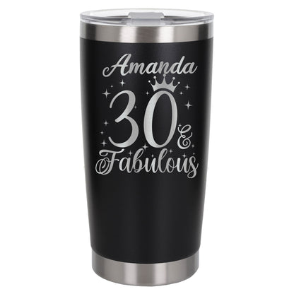 Black Thermal Metal Coffee Cup