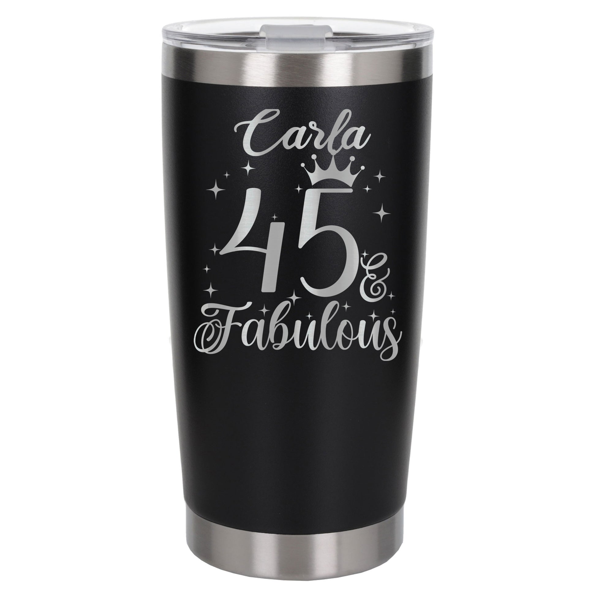 Black Thermal Metal Coffee Cup
