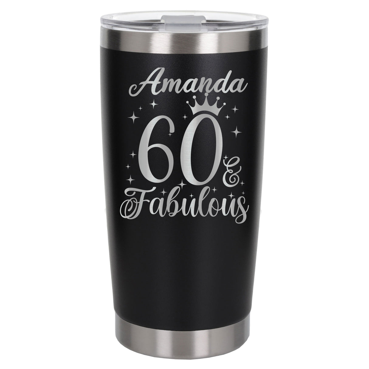 Black Thermal Metal Coffee Cup