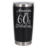 Black Thermal Metal Coffee Cup