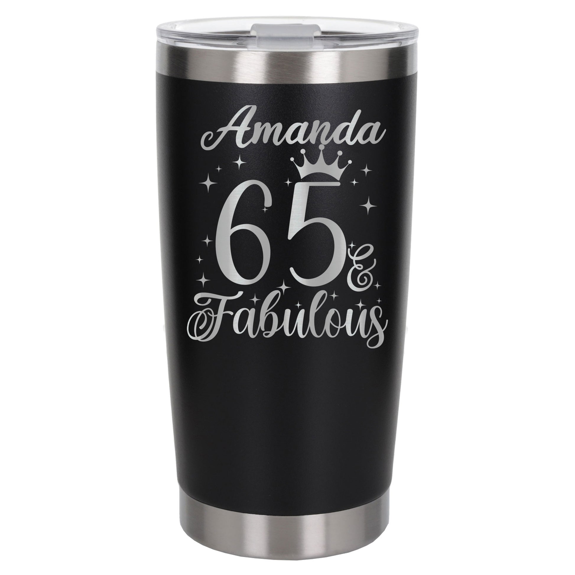 Black Thermal Metal Coffee Cup