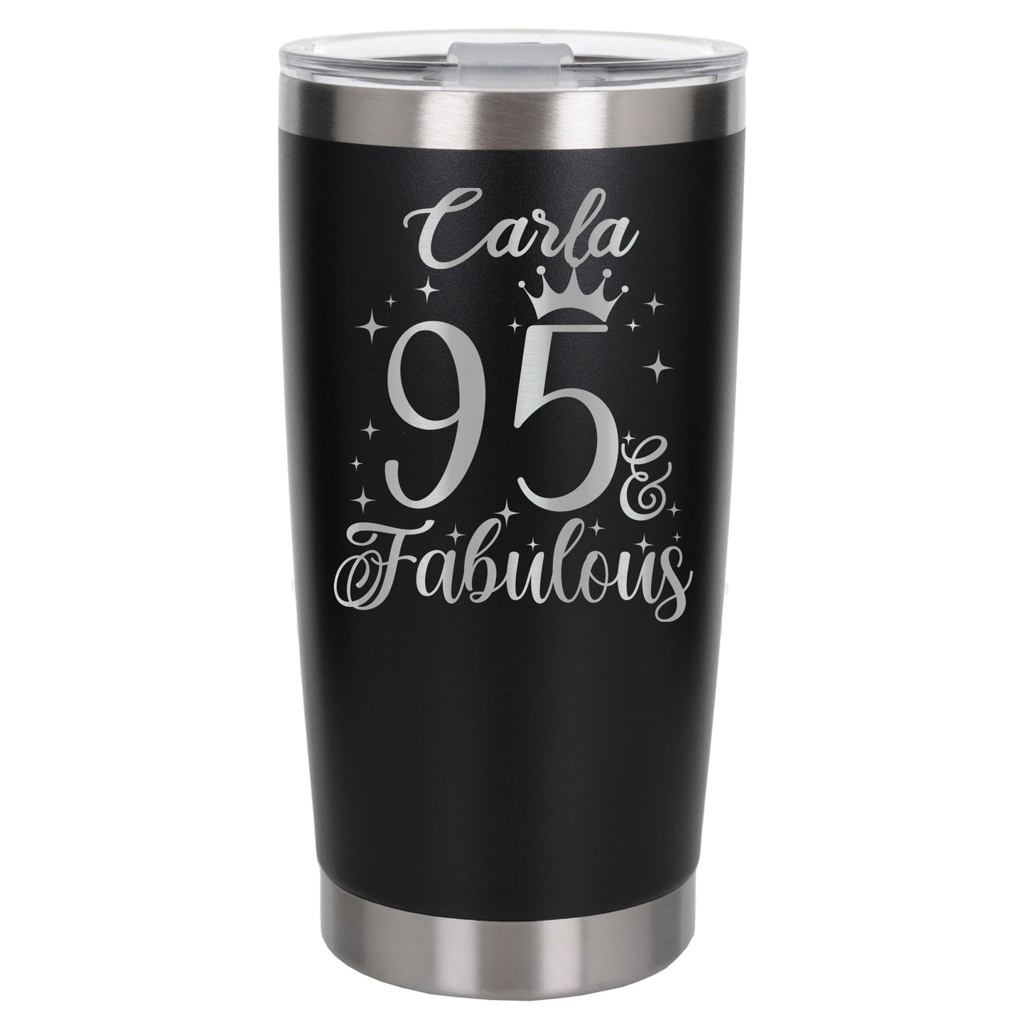 Black Thermal Metal Coffee Cup
