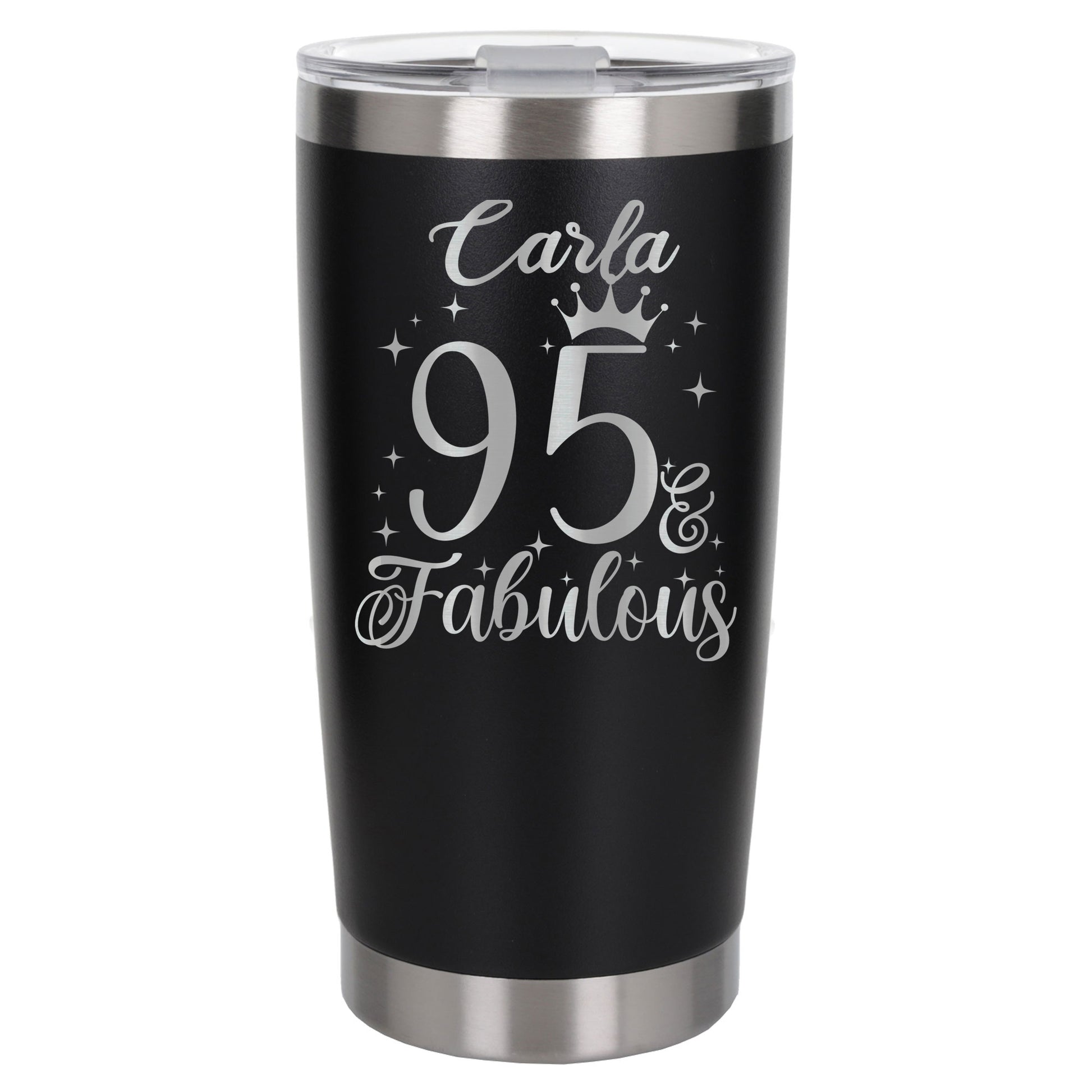 Black Thermal Metal Coffee Cup