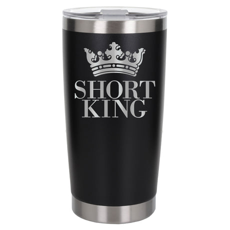 Black Thermal Metal Coffee Cup