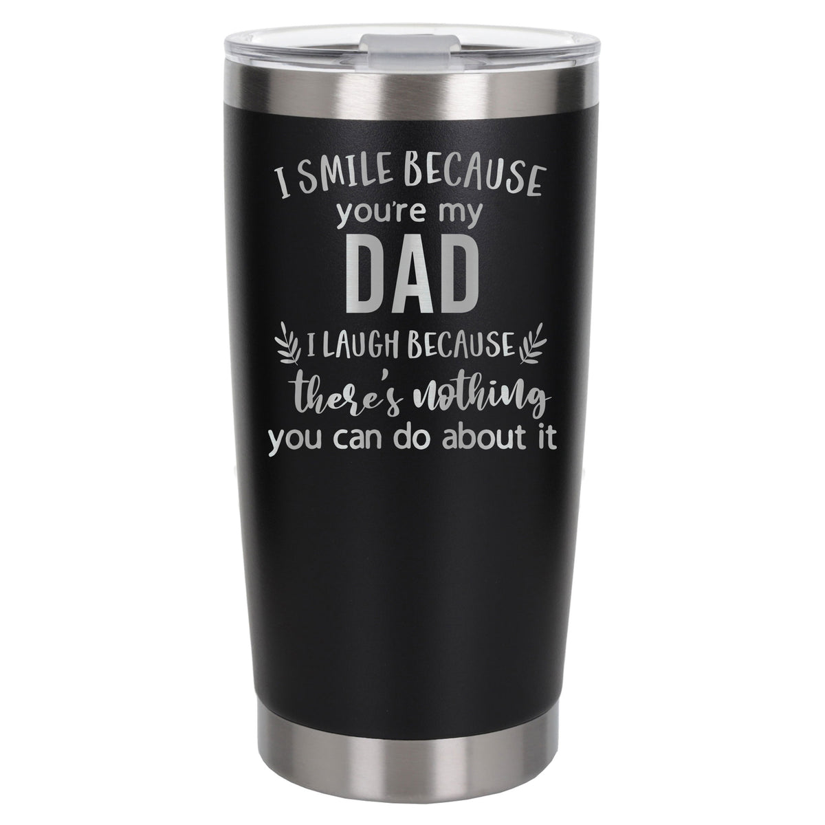 Black Thermal Metal Coffee Cup