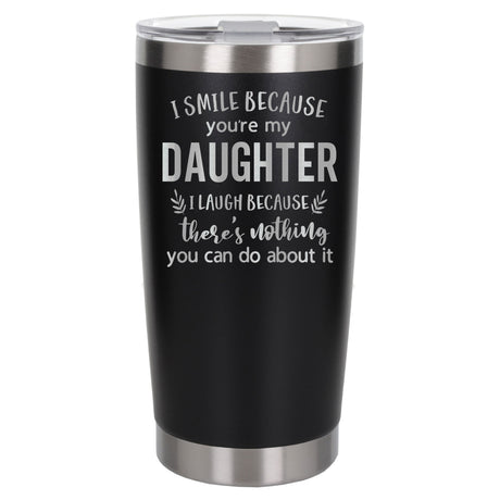 Black Thermal Metal Coffee Cup