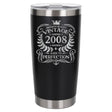 Black Thermal Metal Coffee Cup
