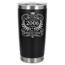 Black Thermal Metal Coffee Cup