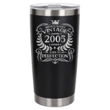 Black Thermal Metal Coffee Cup