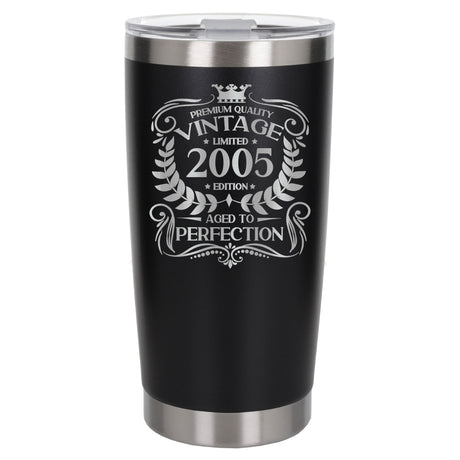 Black Thermal Metal Coffee Cup