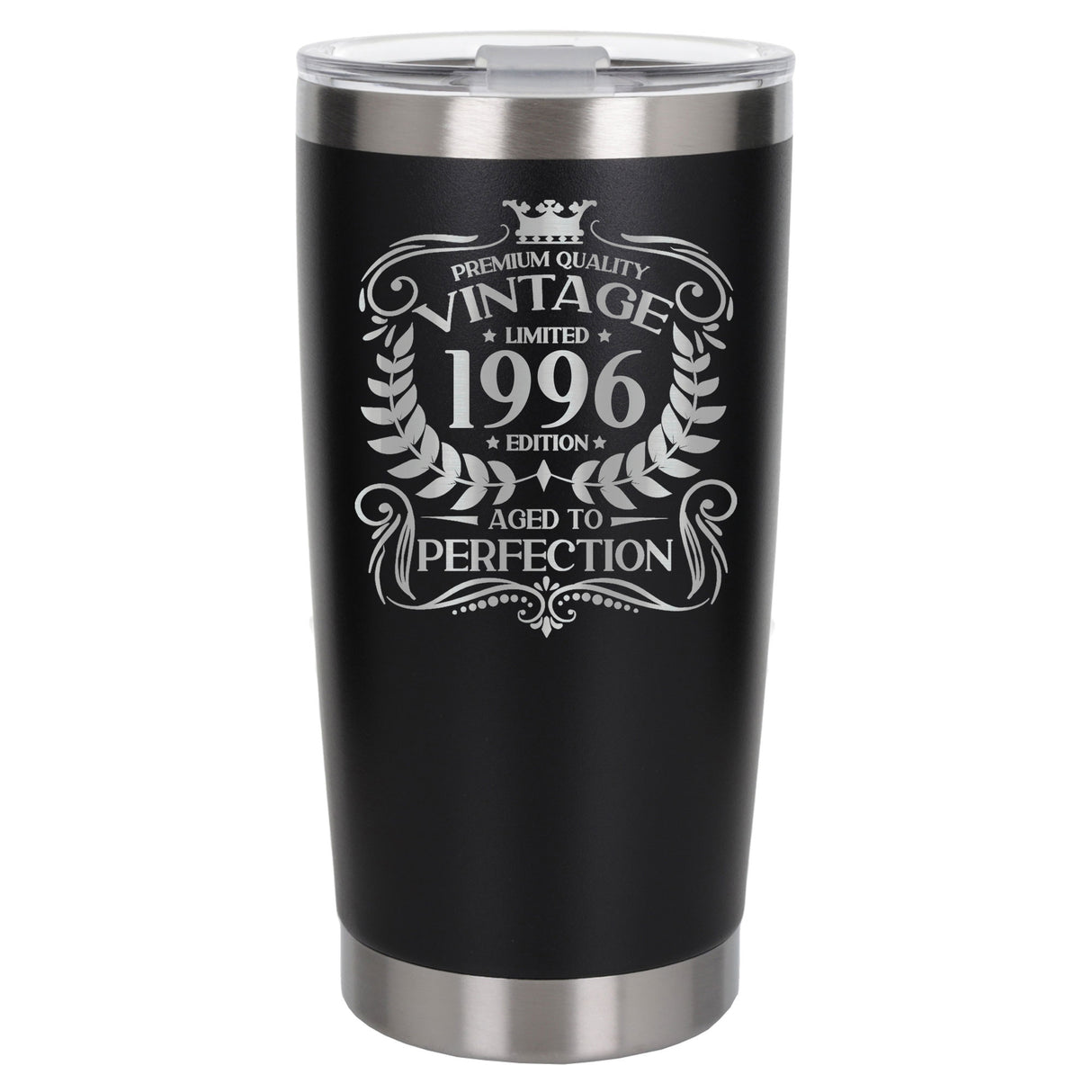 Black Thermal Metal Coffee Cup