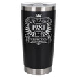 Black Thermal Metal Coffee Cup