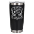 Black Thermal Metal Coffee Cup