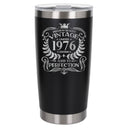 Black Thermal Metal Coffee Cup