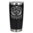 Black Thermal Metal Coffee Cup