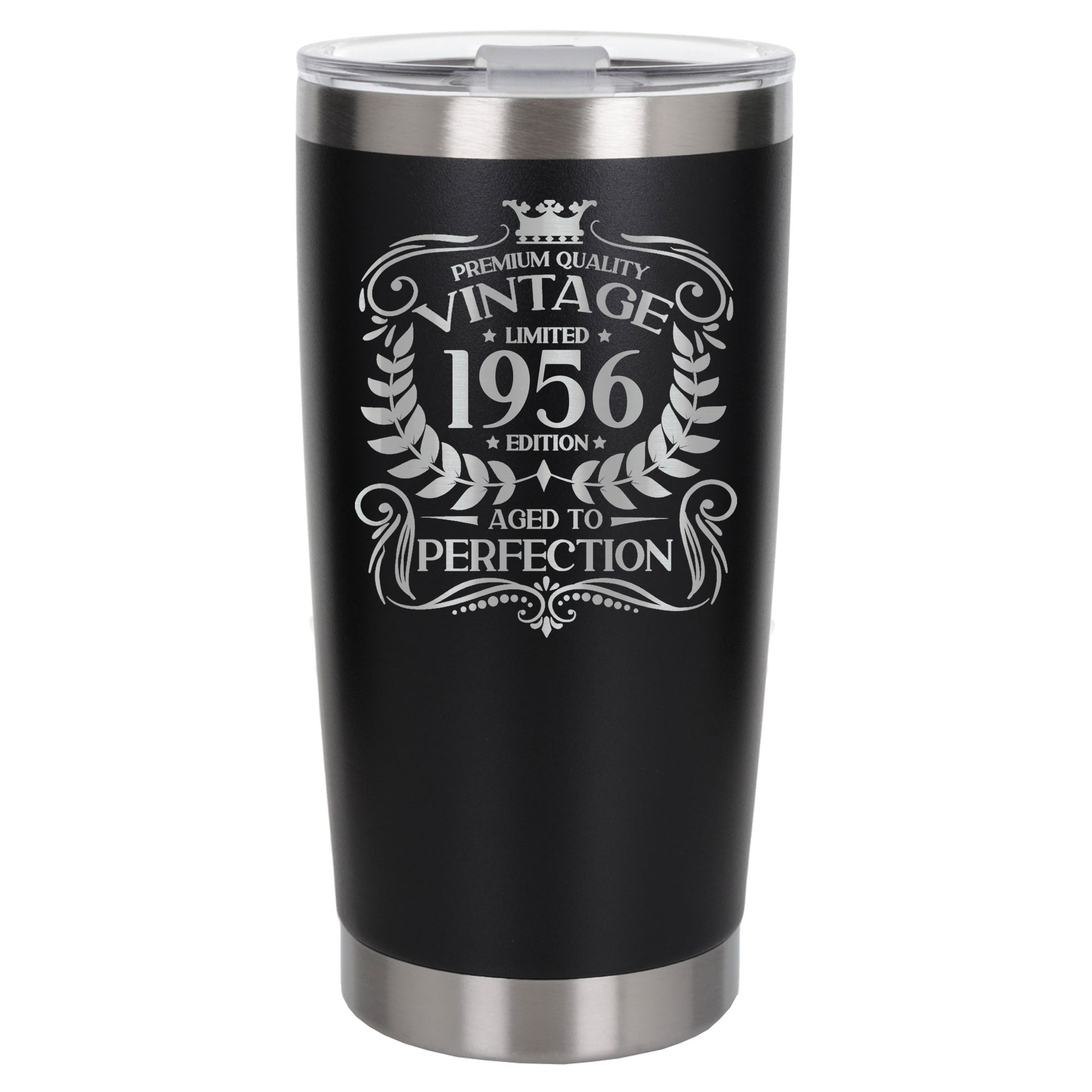 Black Thermal Metal Coffee Cup