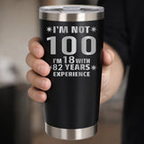 Black Thermal Metal Coffee Cup