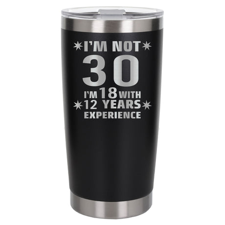 Black Thermal Metal Coffee Cup