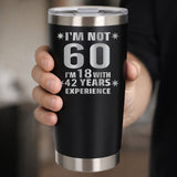 Black Thermal Metal Coffee Cup
