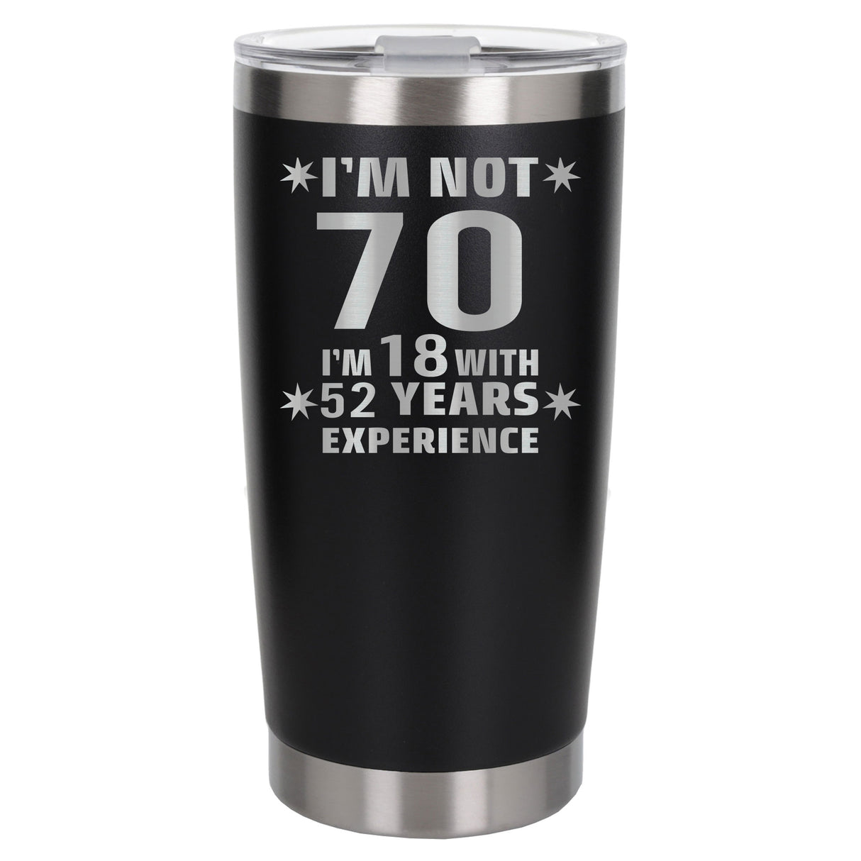 Black Thermal Metal Coffee Cup
