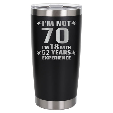 Black Thermal Metal Coffee Cup