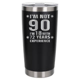 Black Thermal Metal Coffee Cup
