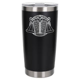 Black Thermal Metal Coffee Cup