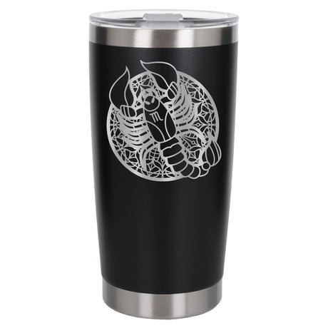 Black Thermal Metal Coffee Cup