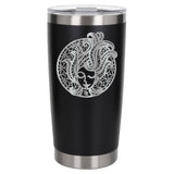 Black Thermal Metal Coffee Cup