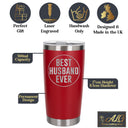 Red Thermal Metal Coffee Cup