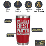 Red Thermal Metal Coffee Cup