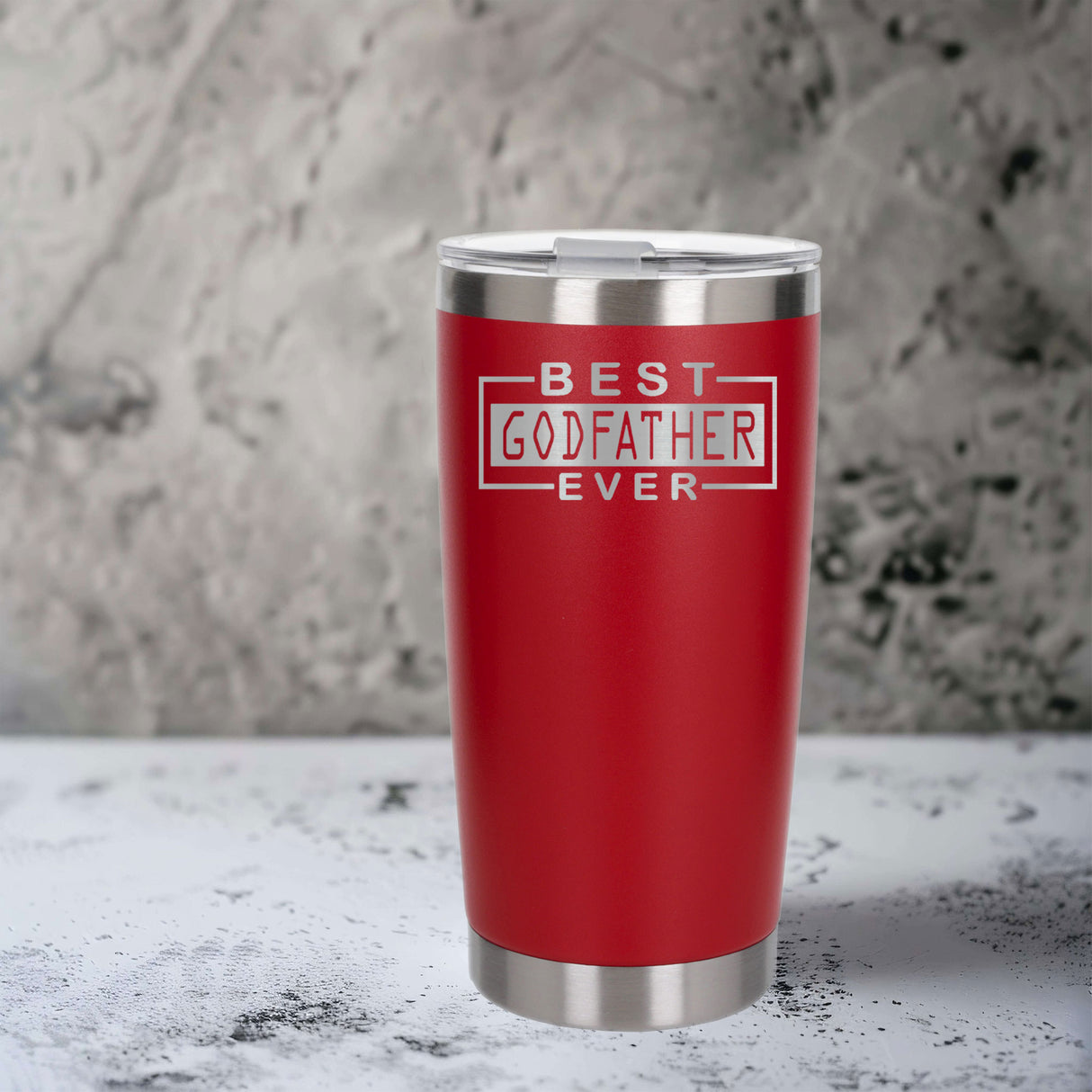 Red Thermal Metal Coffee Cup