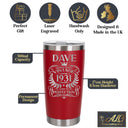 Red Thermal Metal Coffee Cup