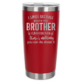 Red Thermal Metal Coffee Cup