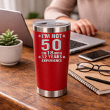 Red Thermal Metal Coffee Cup