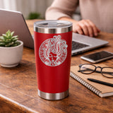 Red Thermal Metal Coffee Cup
