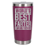 Dark Pink Thermal Metal Coffee Cup