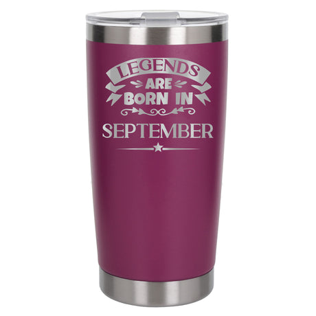 Dark Pink Thermal Metal Coffee Cup